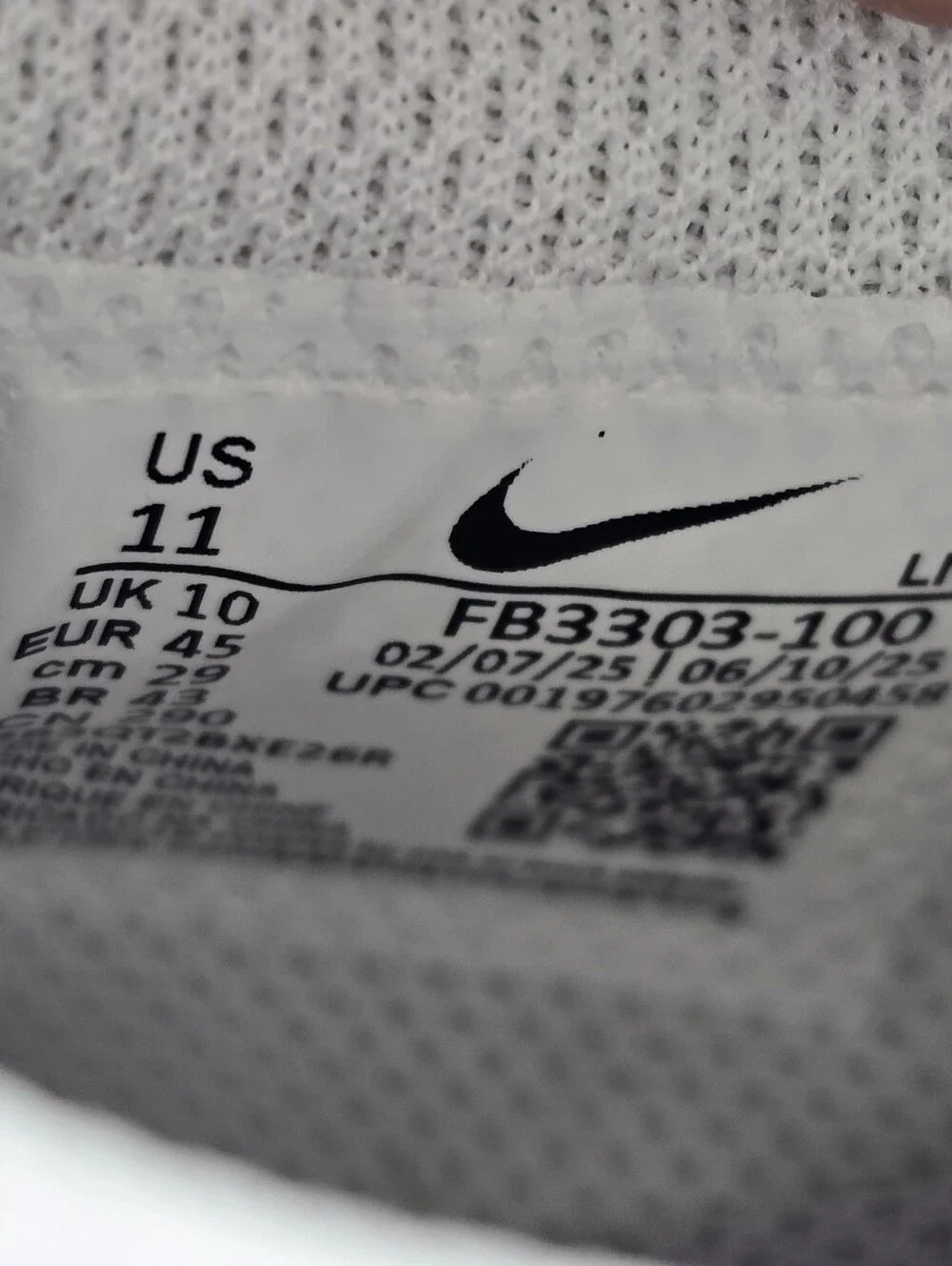 Nike Vapor Speed 3 Mens Size 11 Football Cleats White Grey FB3303-100 New